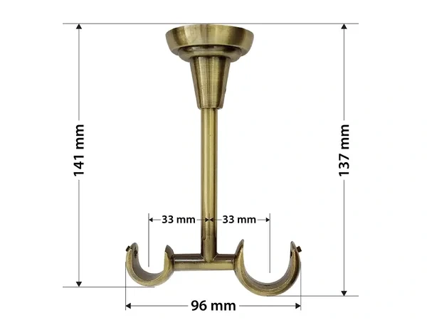 držák 25x16 stropný