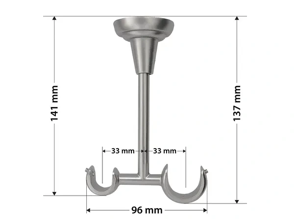 držák 25x16 stropný
