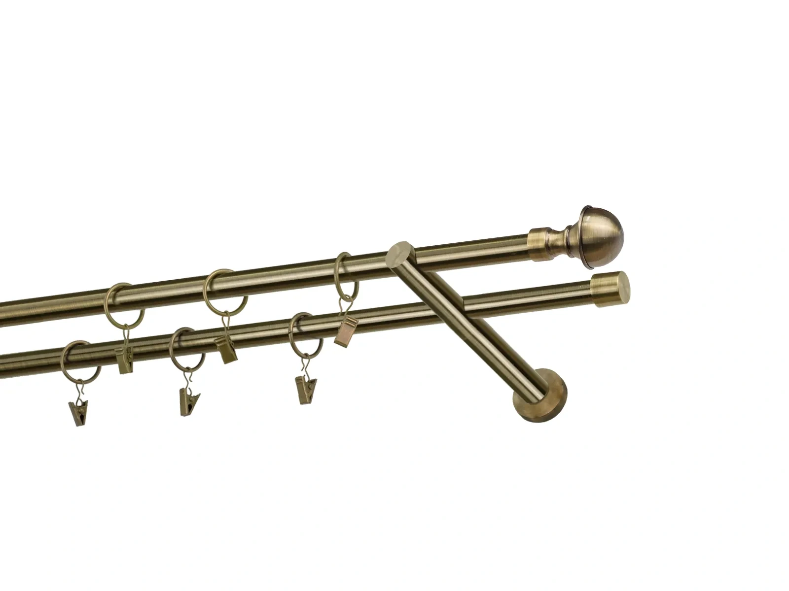 Garnýže 16x16mm - dvouřadá - BOSTON - antik