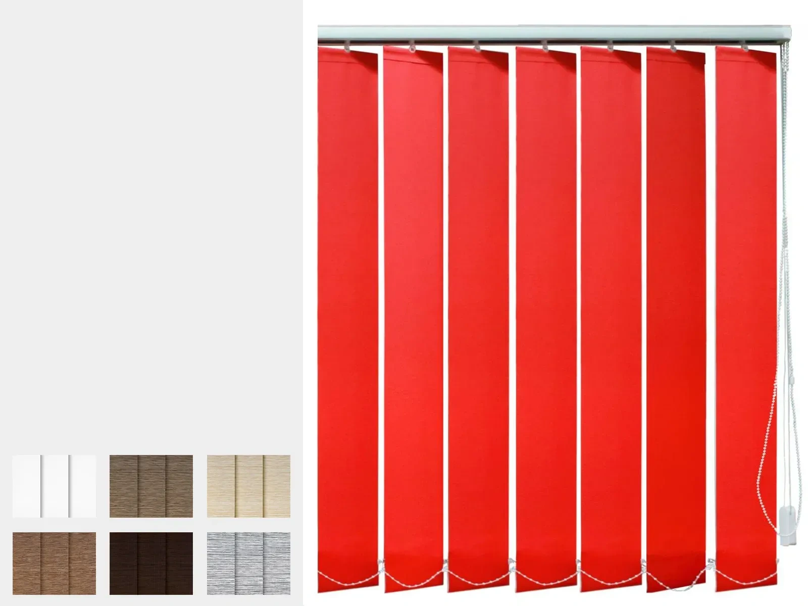 Vertikální žaluzie - látka ARUBA