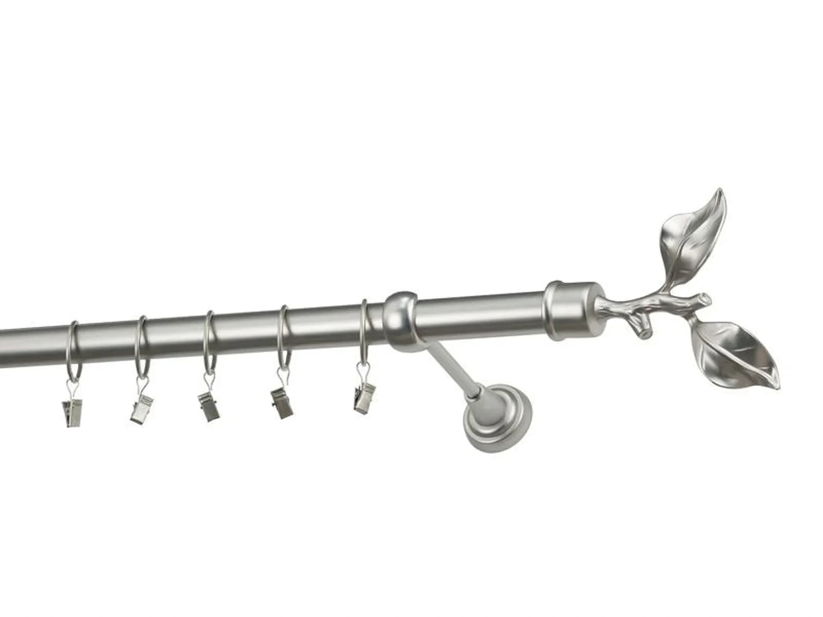 Garnýže 25mm - jednořadá - LIST ROSE - satin