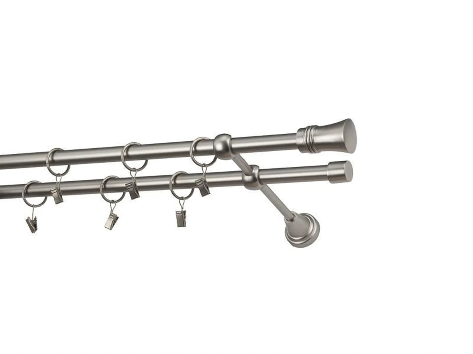 Garniže 16x16mm - dvojradové - CAPRI - satin