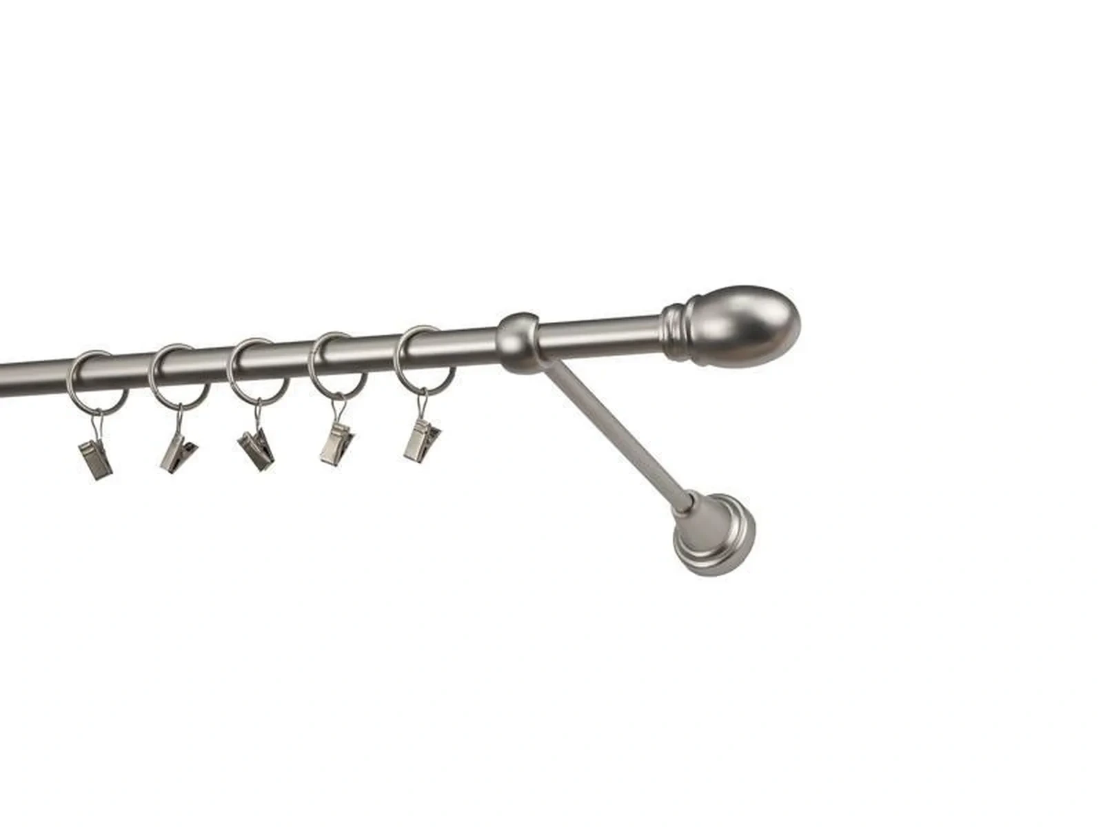 Garniže 16mm - jednoradové - BELUNO - satin