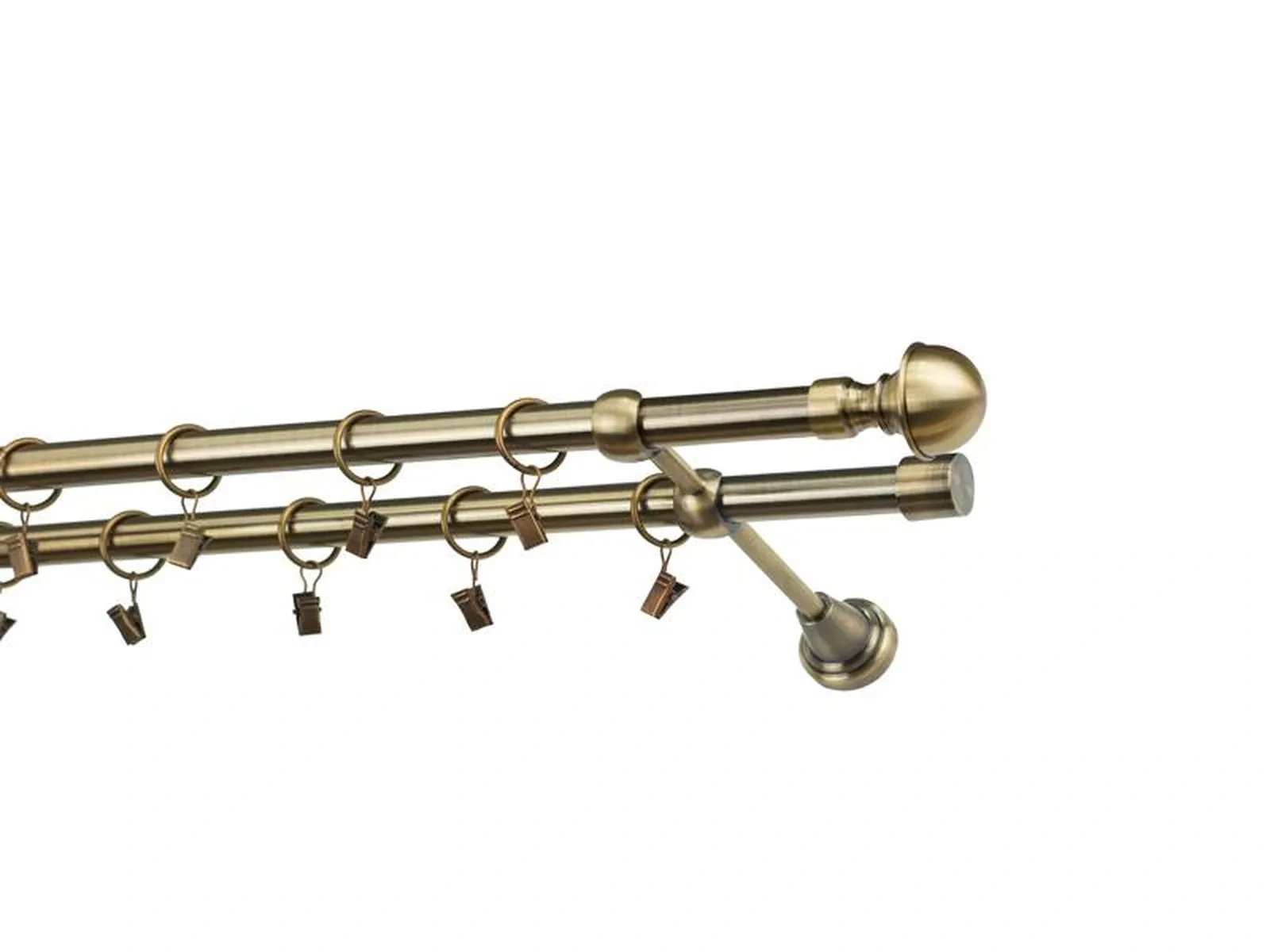 Garnýže 19x19mm - dvouřadá - BOSTON - antik