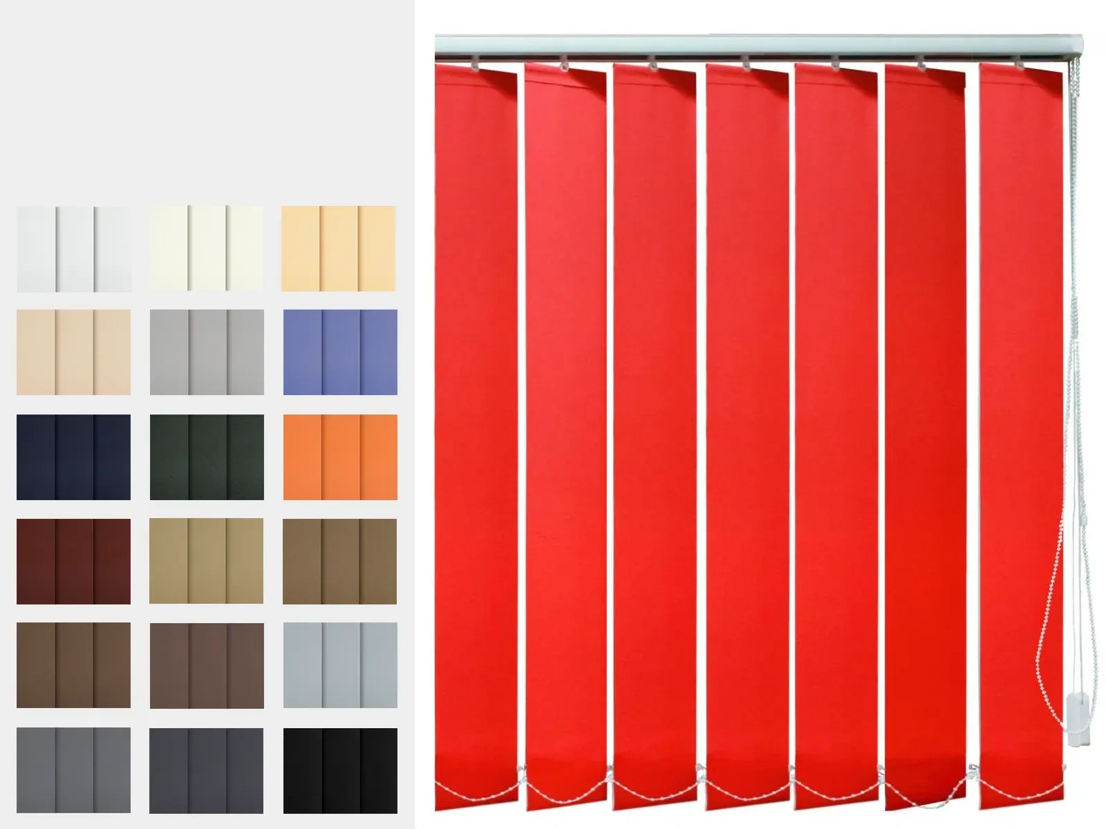 Vertikální žaluzie - látka KENIA