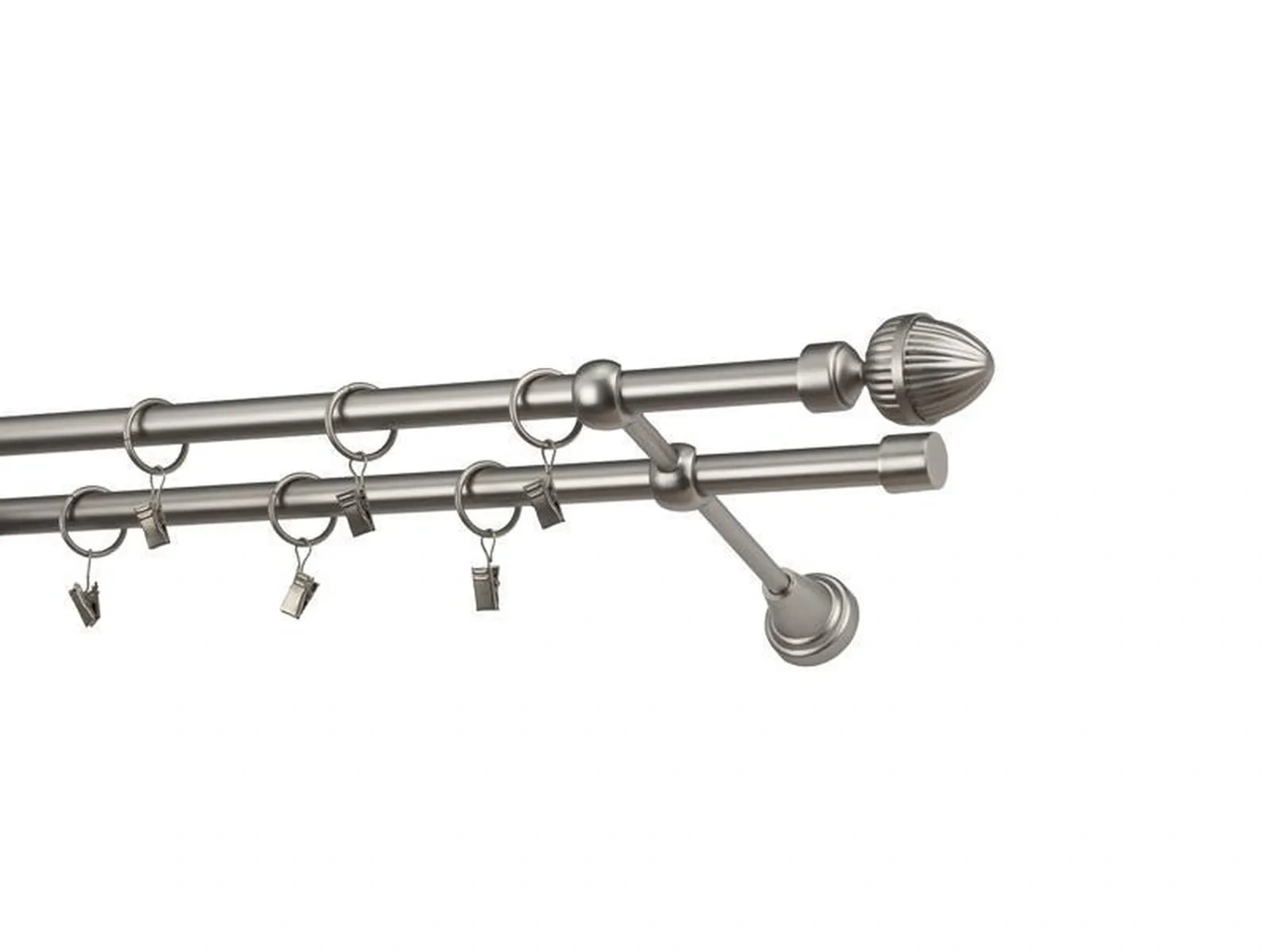 Garniže 16x16mm - dvojradové - ODEON - satin