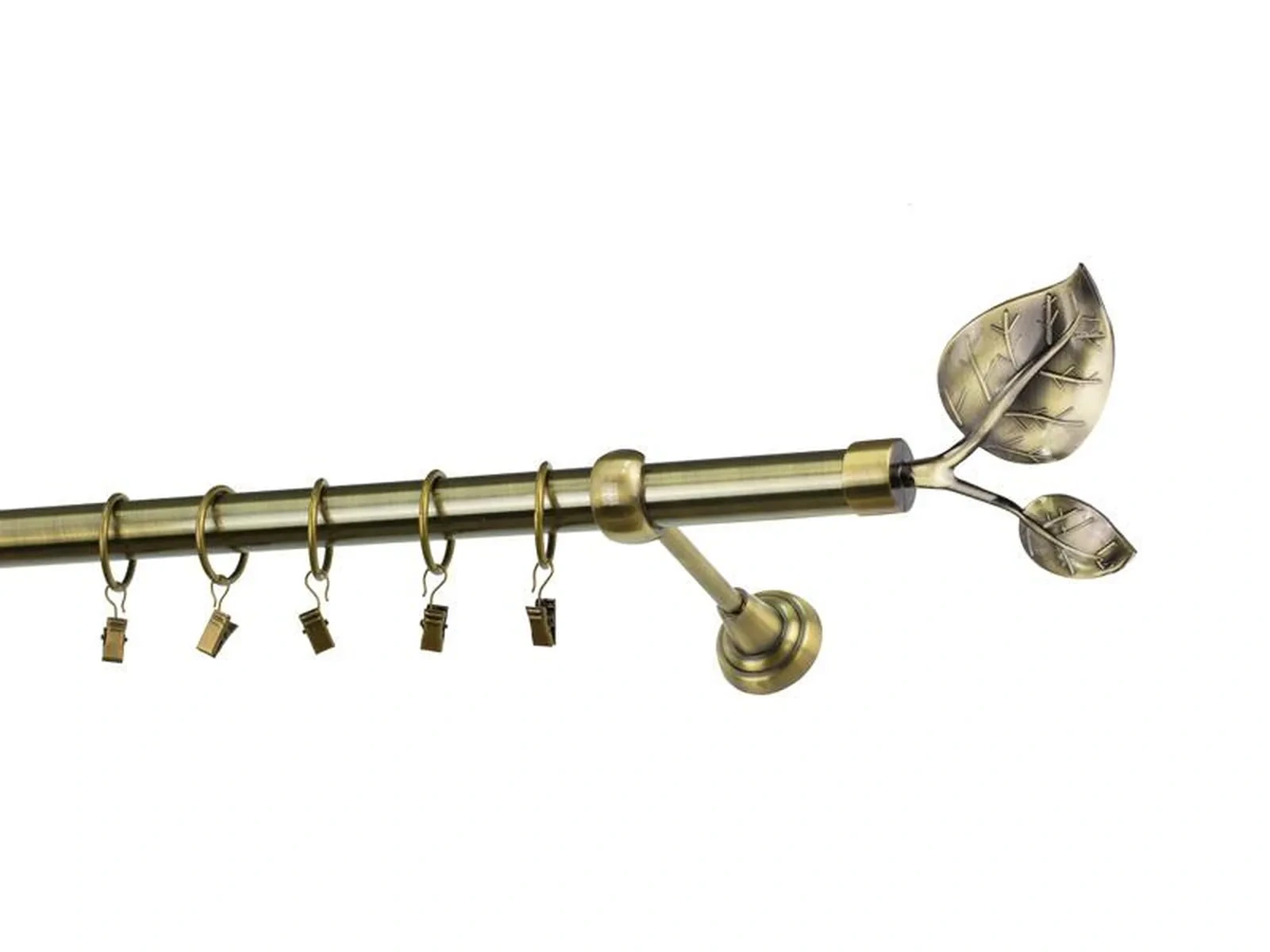 Garnýže 25mm - jednořadá - LIST VELIKÝ - antik