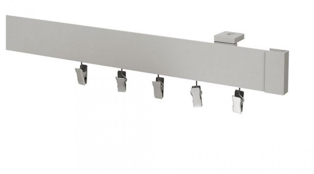 Garnýže MODERN jednořadá - do stropu - odstín INOX