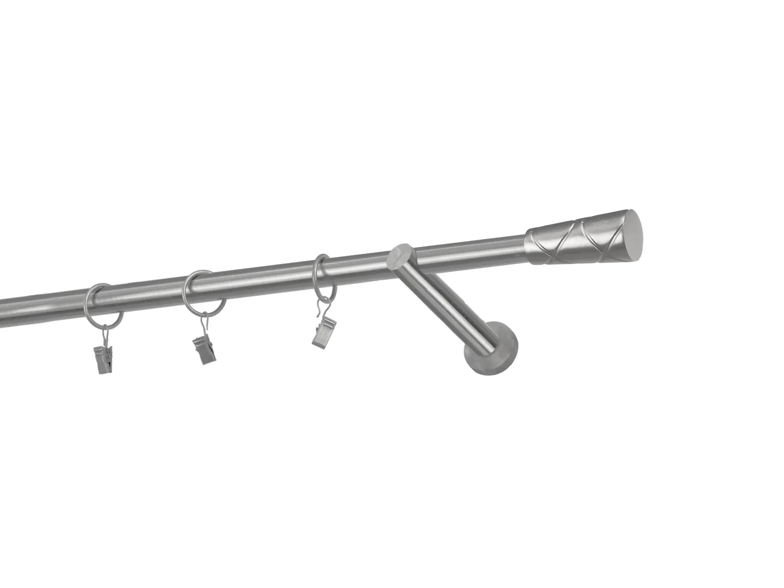 Garnýže 19mm - jednořadá - TRAPEZIUM - satin