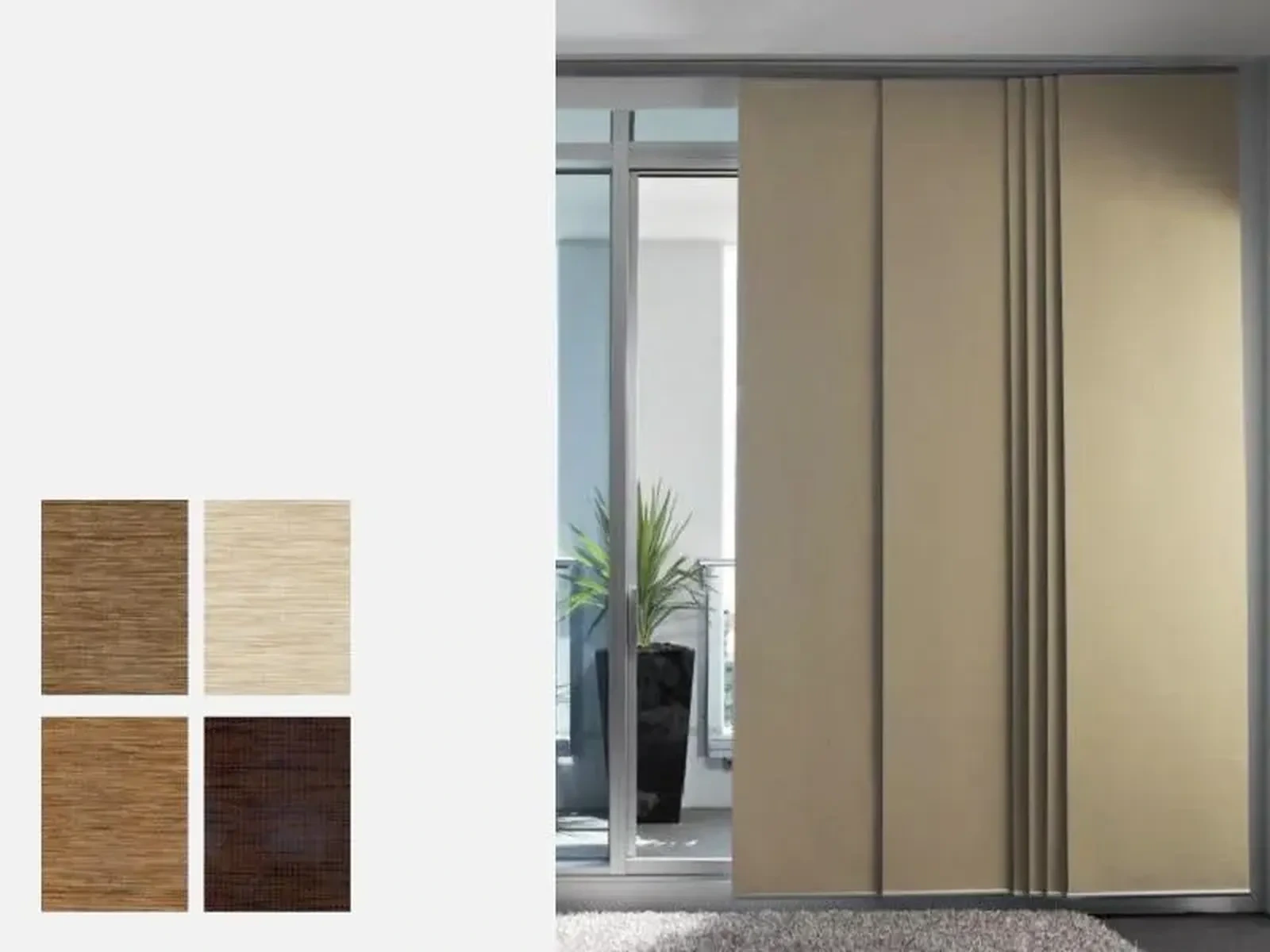 Japonské stěny - látka ARUBA