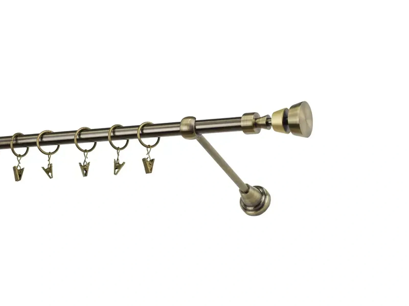 Garniže 16mm - jednoradové - AFINA - antik