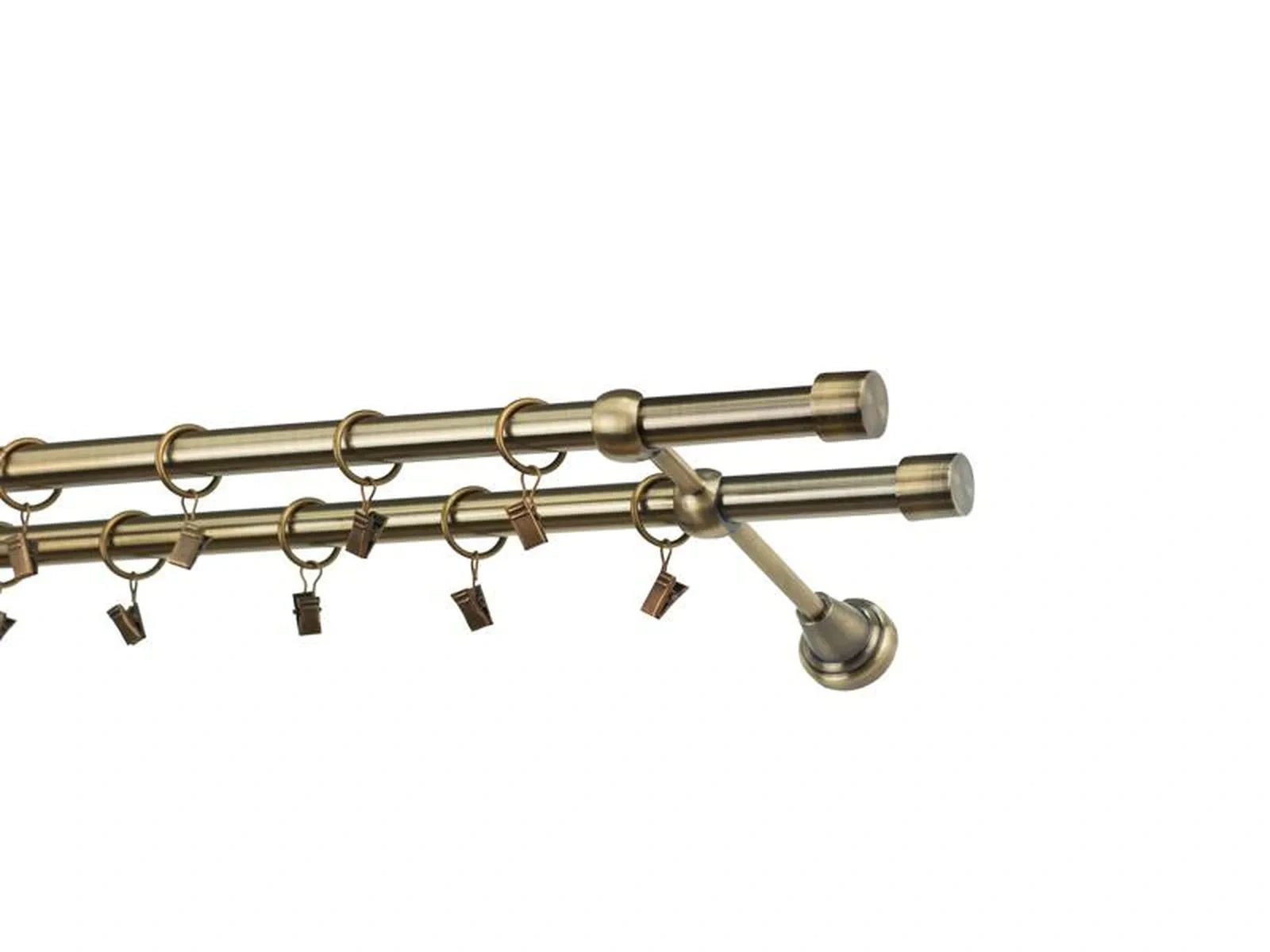 Garnýže 19x19mm - dvouřadá - PULLO - antik