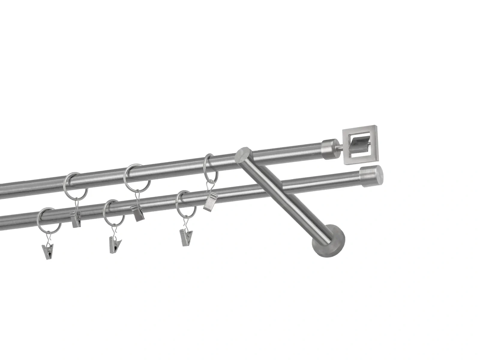 Garnýže 16x16mm - dvouřadá - SATURN - satin