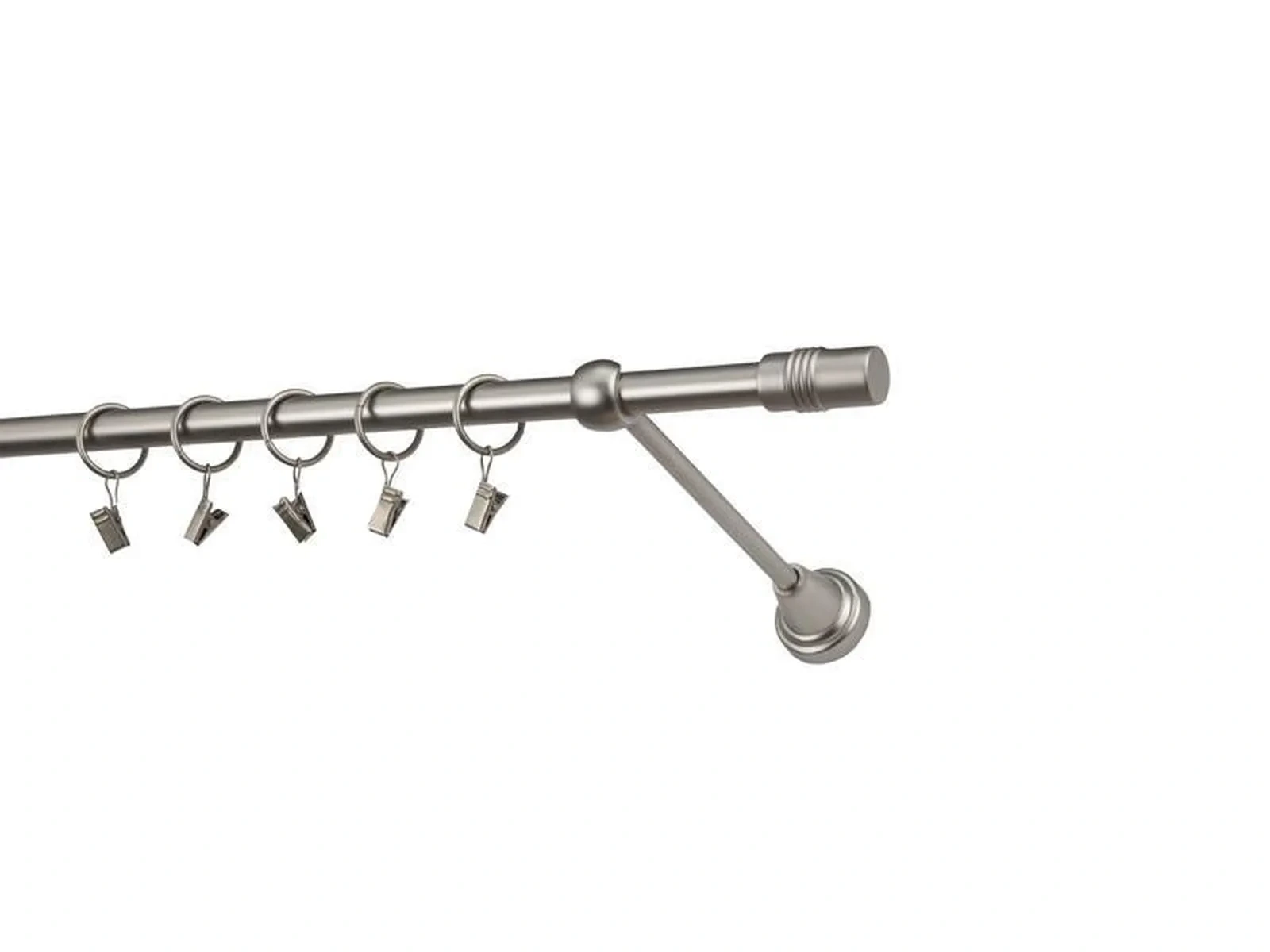 Garniže 16mm - jednoradové - CYLINDER - satin