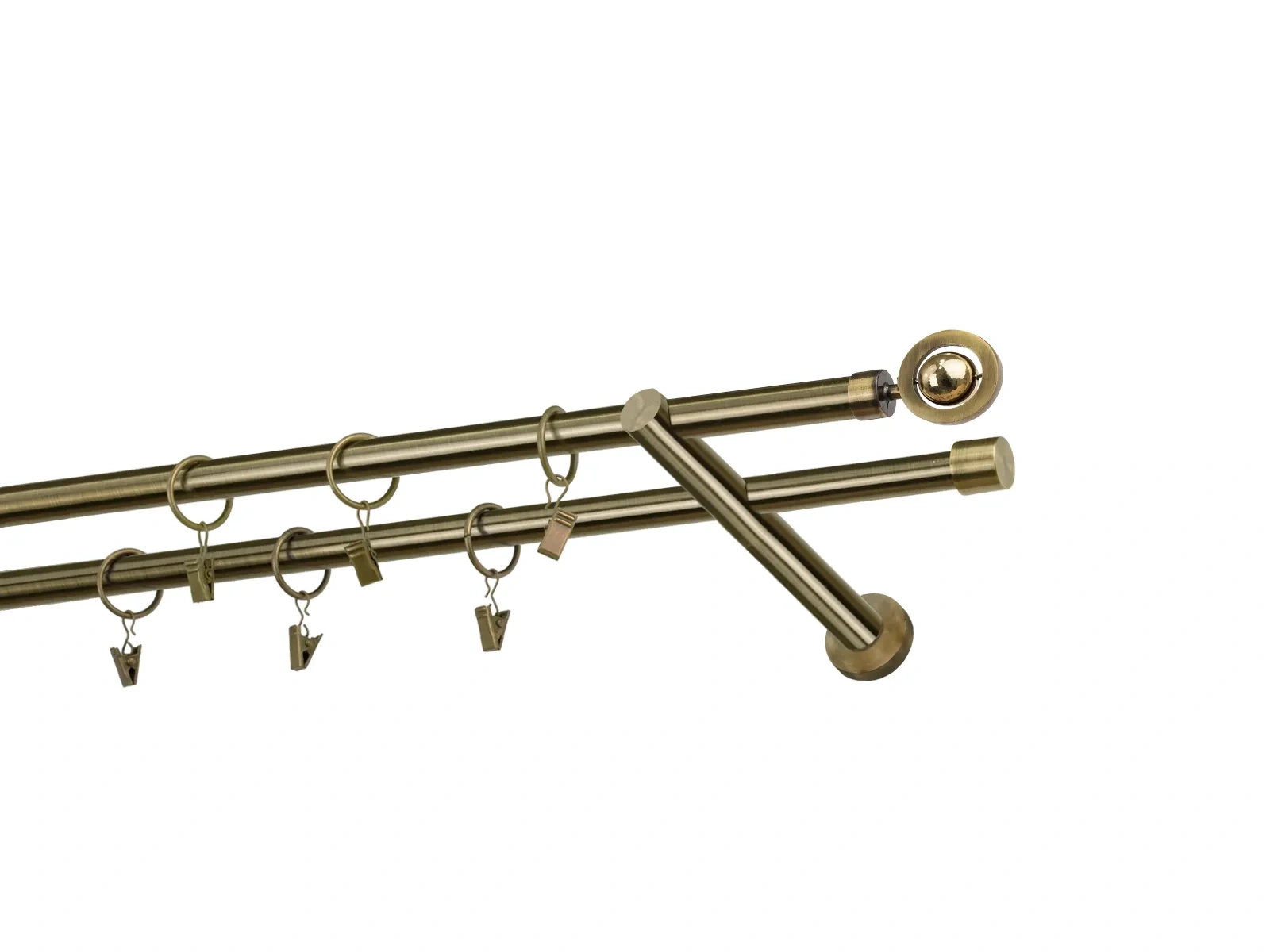 Garnýže 16x16mm - dvouřadá - JUPITER - antik