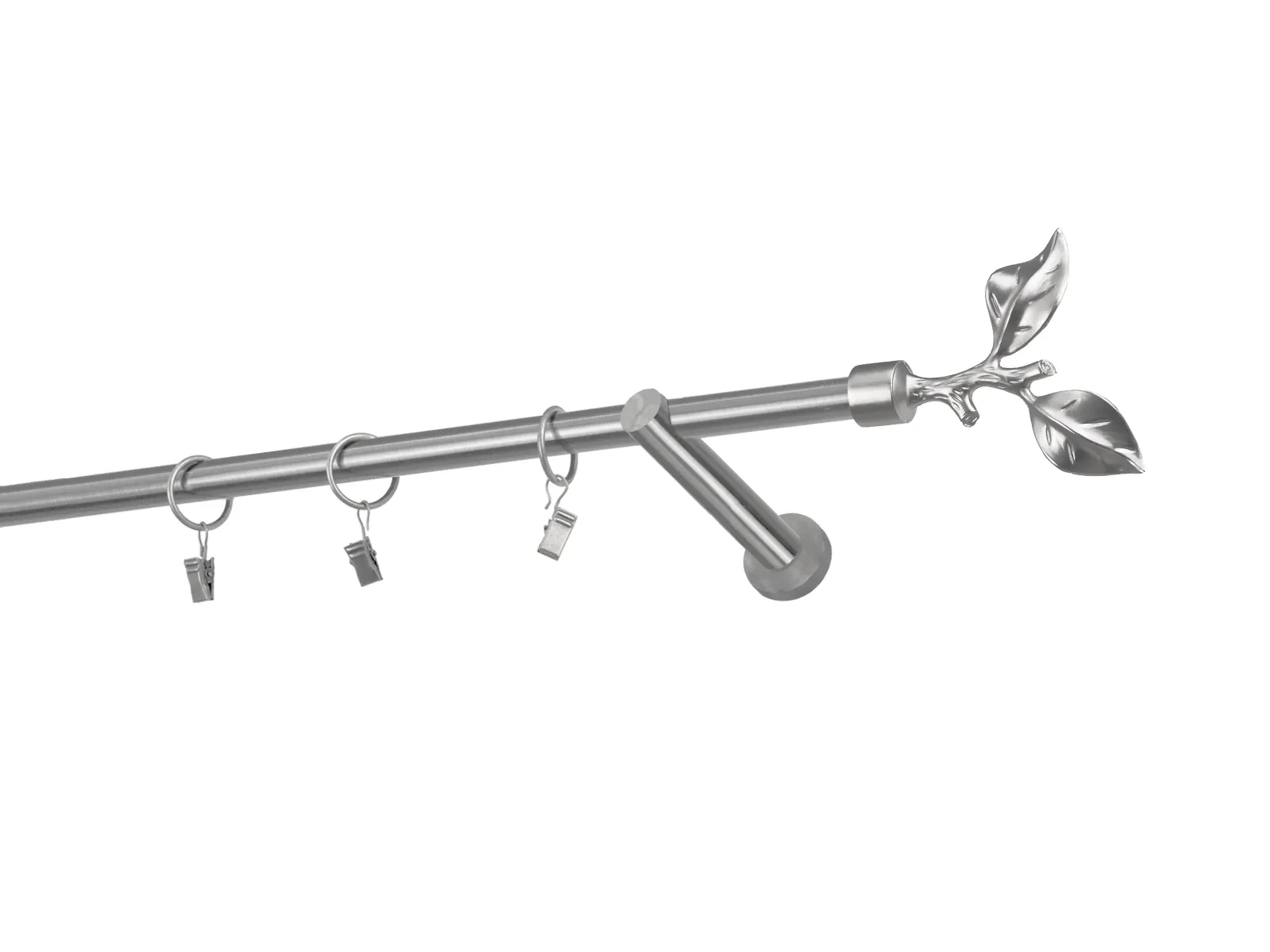 Garnýže 16mm - jednořadá - LIST ROSE - satin