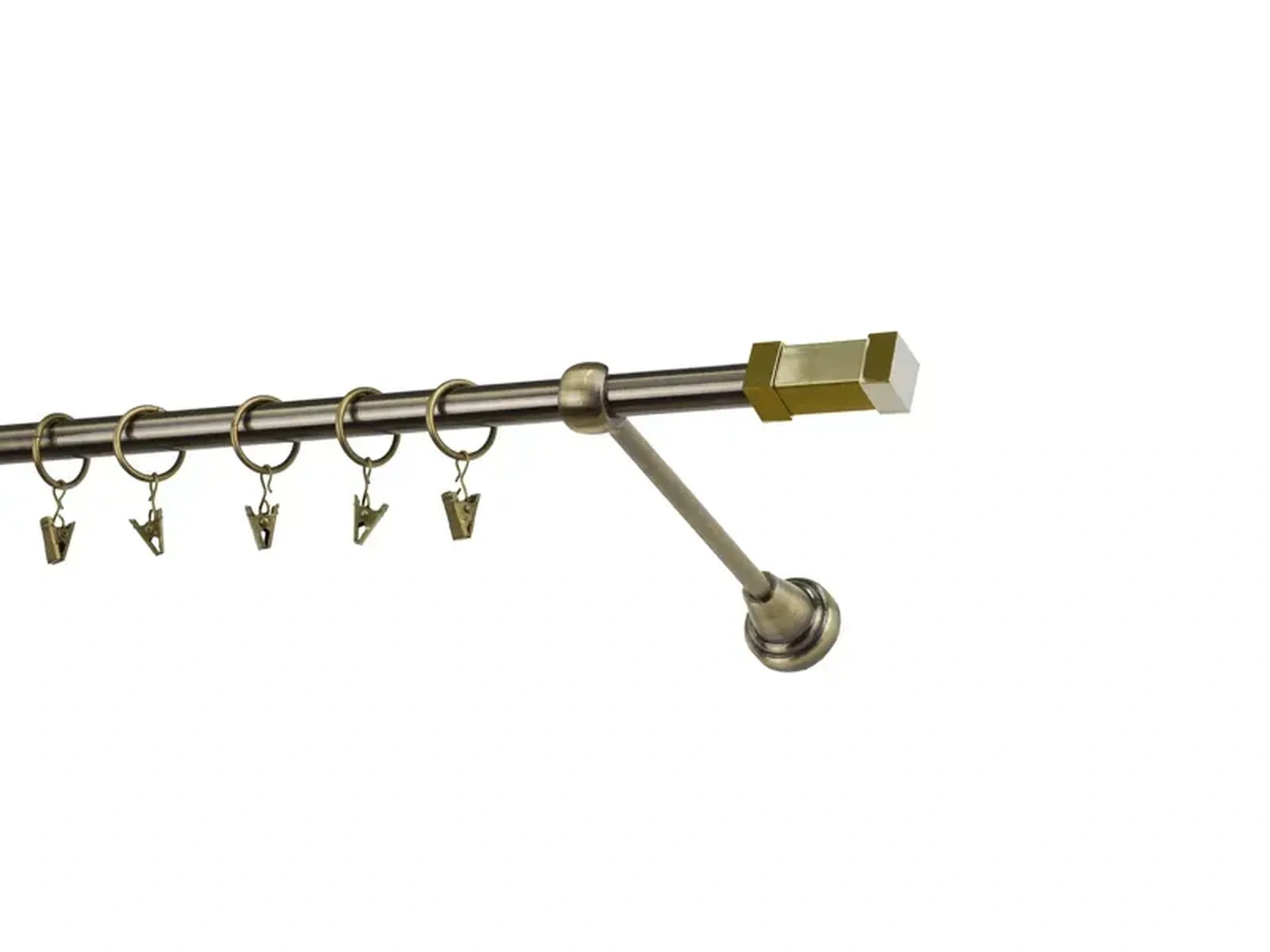 Garniže 16mm - jednoradové - QUADRO - antik