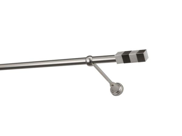 Garniže 19mm - jednoradové - QUADRO - satin 1