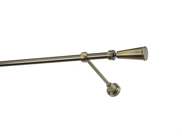 Garniže 16mm - jednoradové - MILANO CRYSTAL - antik 2