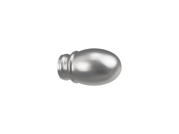 Garniža 19x19mm - drážková tyč - 2rady - BELUNO - satin 2