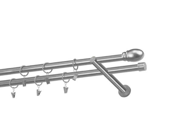 Garnýže 19x19mm - dvouřadá - BELUNO - satin