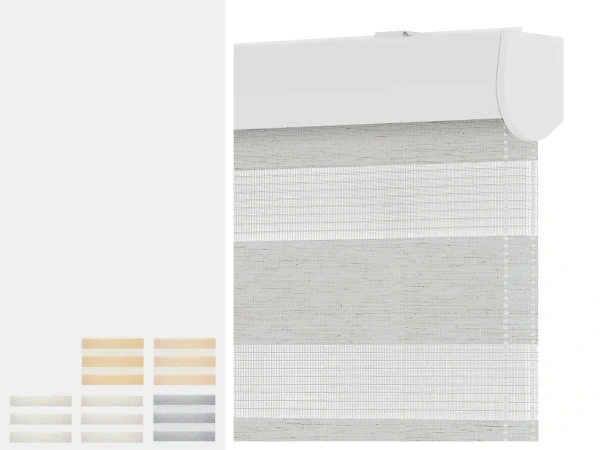 Rolety NOBLE - den a noc - látka BALI