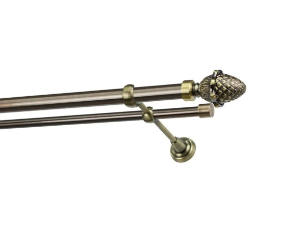 Garnýže 25x16mm - dvouřadá - ŽALUD - antik 2