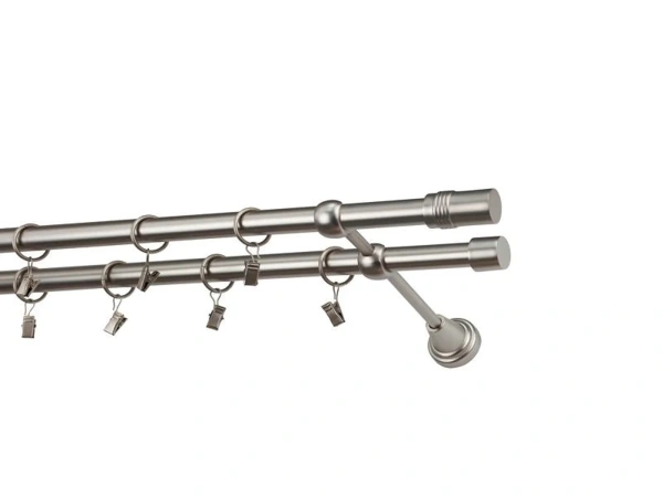 Garnýže 19x19mm - dvouřadá - CYLINDR - satin