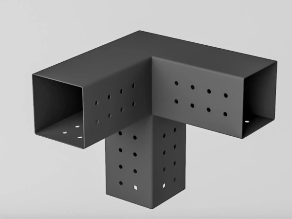 Pergola VEGAS - volne stojící se spodním věncem - 2 sekční 3