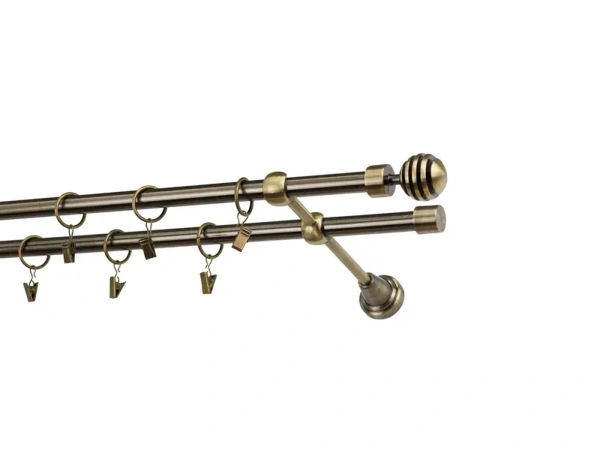 Garniže 16x16mm - dvojradové - VERONA - antik