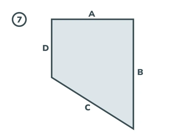 Sítě na OKNO - pevné - atyp - tvar 7