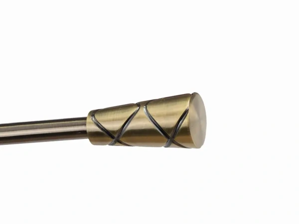 Garniže 19mm - jednoradové - TRAPEZIUM - antik 8