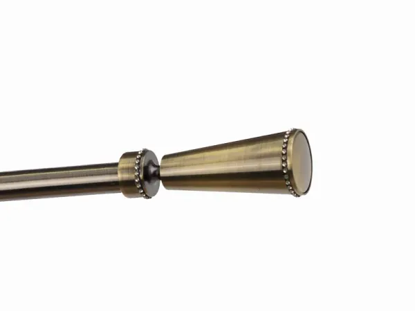 Garniže 16mm - jednoradové - MILANO CRYSTAL - antik 7