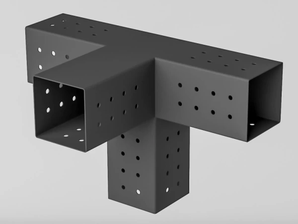 Pergola VEGAS - volne stojící se spodním věncem - 2 sekční 4