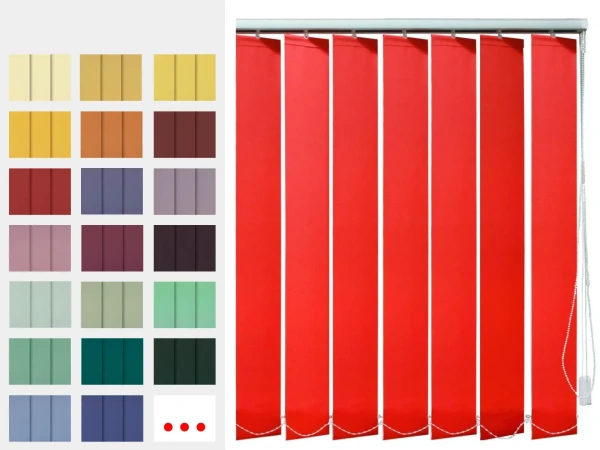 Vertikální žaluzie - látka EDEN