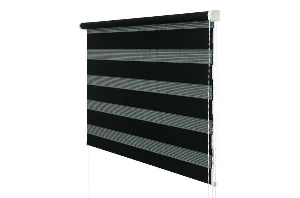 Rolety SOLID S - den a noc -  látka BLACK ELEGANCE 3
