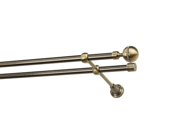 Garniže 16x16mm - dvojradové - KALISTO CRYSTAL - antik 2