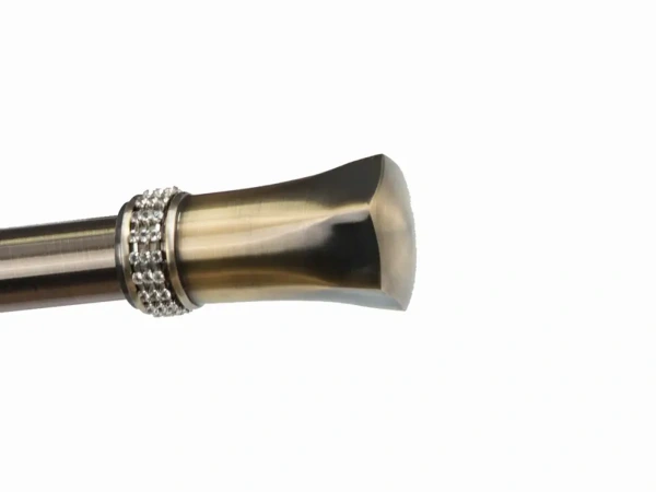 Garnýže 25x25mm - dvouřadá - PLUTON CRYSTAL - antik 6