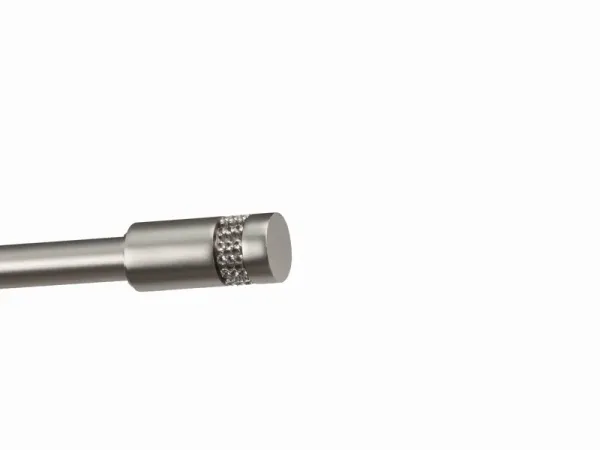 Garnýže 19mm - jednořadá - CYLINDR CRYSTAL - satin 4