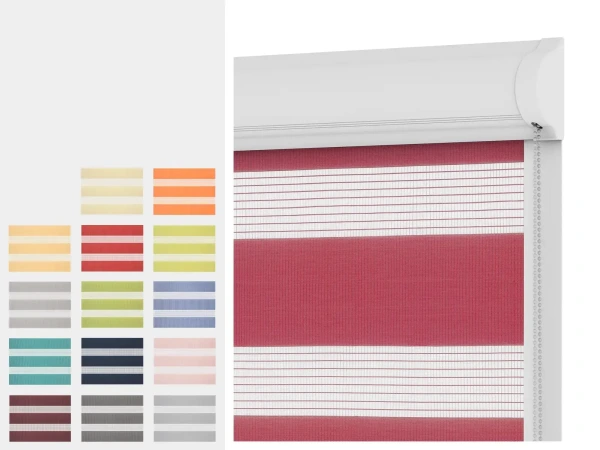 Roleta SWING LITE - den a noc - látka BAHAMA