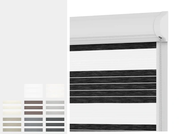 Roleta SWING LITE - den a noc - látka RODOS