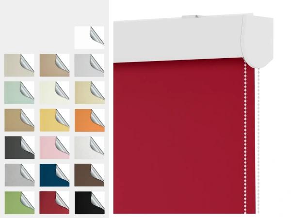 Rolety NOBLE - látka MADAGASKAR THERMO (zatemňující)