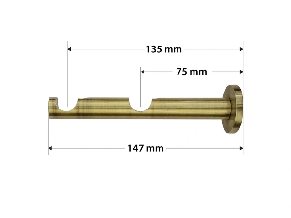 Garnýže 16x16mm - dvouřadá - COKOL - antik 3