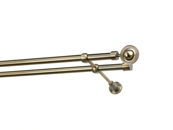 Garnýže 19x19mm - dvouřadá - JUPITER - antik 2