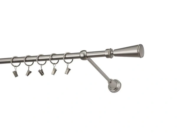 Garniže 16mm - jednoradové - MILANO CRYSTAL - satin