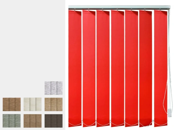 Vertikální žaluzie - látka JAMAJKA