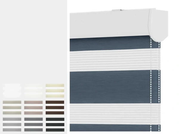 Rolety NOBLE - den a noc - látka IBIZA