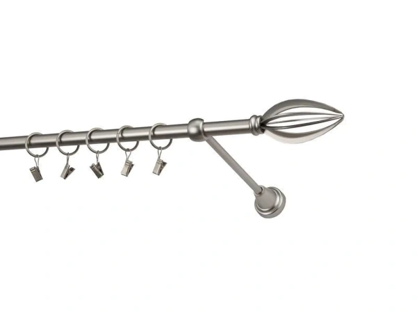 Garniže 16mm - jednoradové - PANTEON - satin