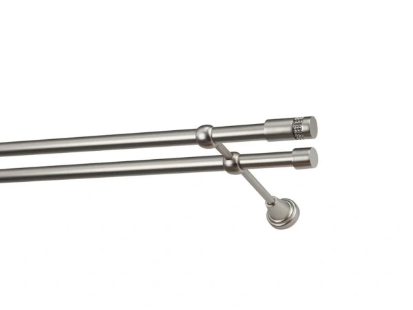 Garnýže 19x19mm - dvouřadá - CYLINDR CRYSTAL - satin 2