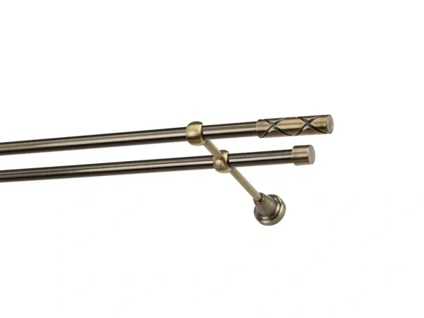 Garniže 16x16mm - dvojradové - COKOL - antik 2